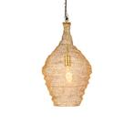 Oosterse hanglamp goud 30 cm - Nidum, Huis en Inrichting, Lampen | Hanglampen, Nieuw, Overige materialen, Oosters, 75 cm of meer