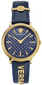 Versace VE8101219 V-Circle dames horloge 38 mm, Sieraden, Tassen en Uiterlijk, Horloges | Dames, Nieuw, Overige merken, Staal