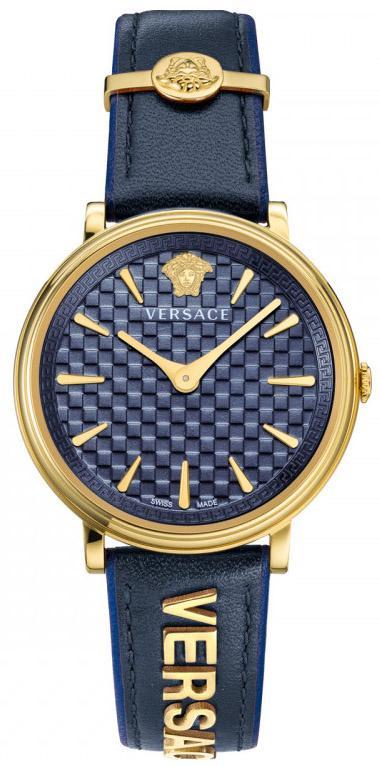 Versace VE8101219 V-Circle dames horloge 38 mm, Sieraden, Tassen en Uiterlijk, Horloges | Dames, Polshorloge, Nieuw, Overige merken