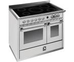 Steel A10SF-5FI Ascot Fornuis Inductiekookplaat zones7699, Ophalen of Verzenden, Nieuw, Vrijstaand, Energieklasse A of zuiniger