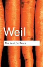 9780415271028 Need For Roots Simone Weil, Boeken, Nieuw, Simone Weil, Verzenden