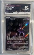 Pokémon - 1 Graded card - Mewtwo AR - 183/165 - Perfect 10, Nieuw