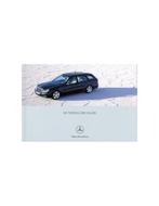 2004 MERCEDES BENZ E KLASSE T BROCHURE DUITS, Boeken, Auto's | Folders en Tijdschriften, Nieuw, Author