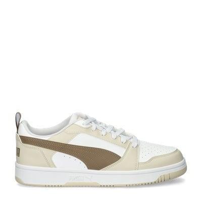Puma Rebound V6 lage sneakers voor heren in het Beige, Kleding | Heren, Schoenen, Sneakers of Gympen, Nieuw, Verzenden