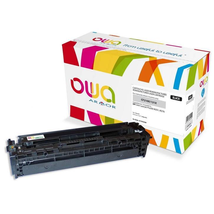 OWA HP CF210X 131X 731H Toner Zwart – 2400 pagina’s, Computers en Software, Printerbenodigdheden, Toner, Nieuw, Ophalen of Verzenden