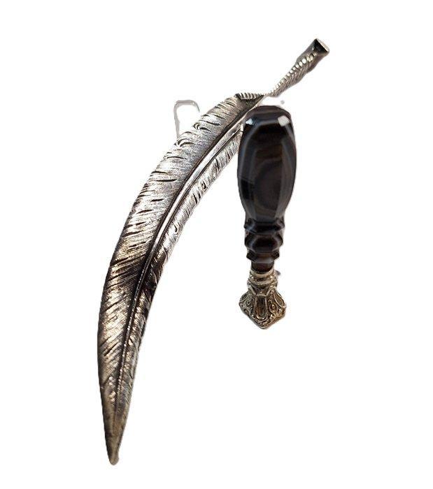 + aparte briefopener - Zegel (2) Antiek, Antiek en Kunst, Antiek | Overige Antiek