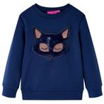 vidaXL Kindertrui 116 marineblauw, Verzenden, Nieuw
