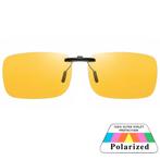 Fako Sunglasses® - Clip On Voorzet Zonnebril Black Metal -, Verzenden, Nieuw