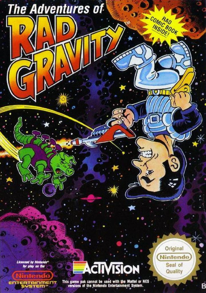 Rad Gravity (Nintendo (NES)), Spelcomputers en Games, Games | Nintendo NES, Gebruikt, Verzenden