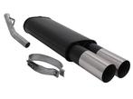Novus sportuitlaat Opel Vectra A 2x90mm RL einddemper, Verzenden, Nieuw