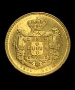 Portugal. D. Maria II (1834-1853). Meia Coroa de ouro (2500