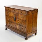 Commode - Walnoot - Carlo X, Antiek en Kunst