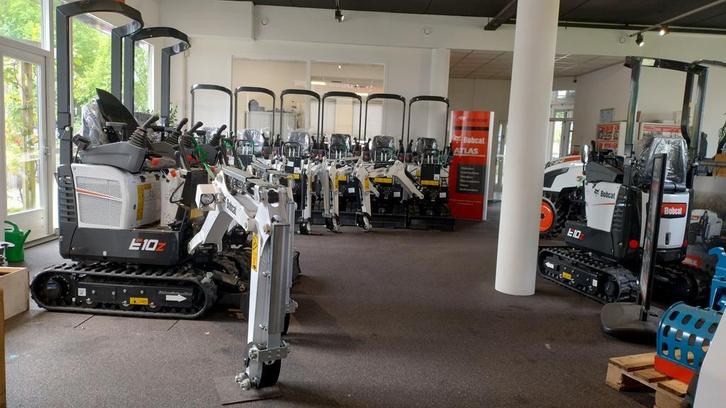 Bobcat E10z met gratis wissel en bakken € 19950, Zakelijke goederen, Machines en Bouw | Kranen en Graafmachines, Graafmachine