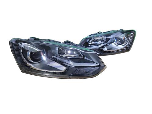 LED Koplampen Set 2009 Tot 2017 Geschikt Voor Polo 6R 6C..., Auto-onderdelen, Verlichting, Nieuw, Volkswagen, Ophalen of Verzenden