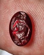 Minor Asian Granaat Dignitary - Kraal cabochon - 9.7 mm, Antiek en Kunst