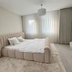 Tochtwerend 100%verduisterende beige gordijnen op maat, Huis en Inrichting, Stoffering | Gordijnen en Lamellen, 200 cm of meer