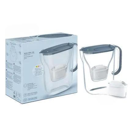 Water filter jug, cool stone blue + 3 maxtra 1 Set, Antiek en Kunst, Antiek | Servies los, Verzenden