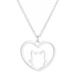 Fako Bijoux - Ketting Met Hanger - Stainless Steel - RVS -, Verzenden, Nieuw