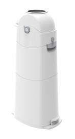 DiaperChamp Classic Large Silver Luieremmer 4031, Verzenden, Nieuw