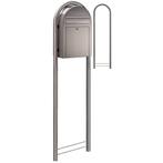 Bobi Classic brievenbus en Round statief - RVS, Verzenden, Nieuw