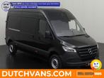 Mercedes-Benz Sprinter 215CDi Bestelbus 2022 L2 H2 Diesel, Auto's, Automaat, Euro 6, Zwart, Mercedes-Benz