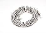 Halsketting - 14 karaat Witgoud - 10.45ct. tw. Diamant, Nieuw