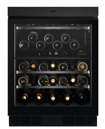 AEG AWUD040B8B wijnkoeler Ingebouwd Zwart 33 fles(sen), Witgoed en Apparatuur, Koelkasten en IJskasten, Nieuw, 160 cm of meer