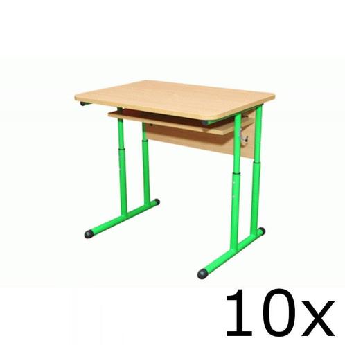 Schooltafel | Verstelbaar | Groen | Voor Kinderen 1.30-1.90m, Zakelijke goederen, Horeca | Keukenapparatuur, Nieuw in verpakking