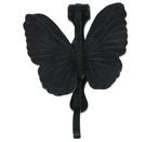 Deurklopper vlinder, ijzer zwart, Nieuw, Ophalen of Verzenden