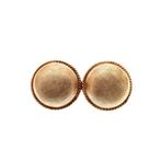 Gouden broche van twee knopen | Vintage/antiek (uniek), Sieraden, Tassen en Uiterlijk, Broches, Ophalen of Verzenden, Gebruikt