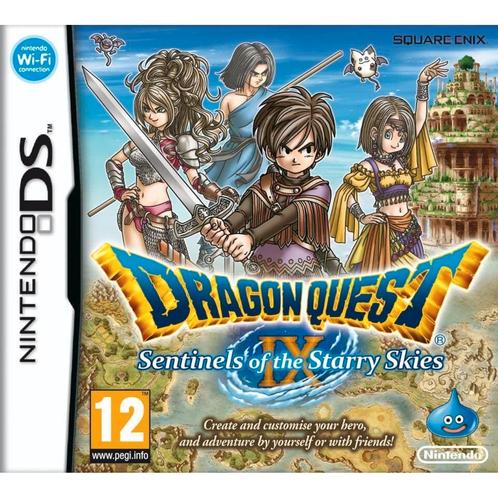 DS Dragon Quest IX: Sentinels of the Starry Skies, Spelcomputers en Games, Games | Nintendo DS, Zo goed als nieuw, Verzenden