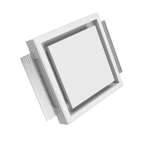 Ergovent instucbaar frameloos ventilatieventiel vierkant 100, Doe-het-zelf en Verbouw, Ventilatie en Afzuiging, Nieuw, Verzenden