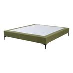 Tweepersoonsbed Lilla met bedbodem 160x200 cm groen [en.casa, Huis en Inrichting, Verzenden, Nieuw