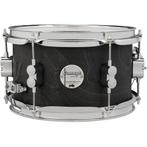 PDP Drums Concept Satin Black Wax Maple 10 x 6 inch snaredru, Verzenden, Nieuw