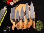 R.S Knives - Keukenmes - Chef-messen - rozenhouten platen