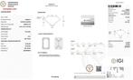 1 pcs Diamant (Natuurlijk) - 1.50 ct - Smaragd - I - VVS2 -, Nieuw
