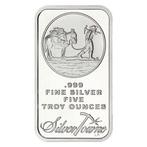 5 Troy Ounce - Zilver .999 - 5 oz Prospector 999 Fine Silver