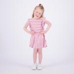 Gestreepte jurk Pheline candy/lila  Vingino Maat 86, Ophalen of Verzenden, Nieuw, Vingino, Meisje