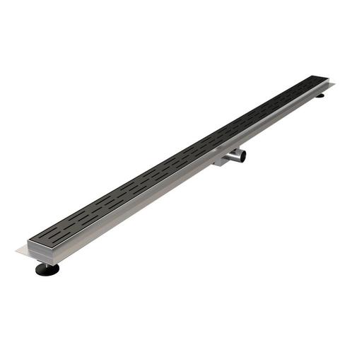 Douchegoot Brauer StanDrain 140x7 cm Zwart Vloerflens, Doe-het-zelf en Verbouw, Sanitair, Douche, Nieuw, Ophalen of Verzenden