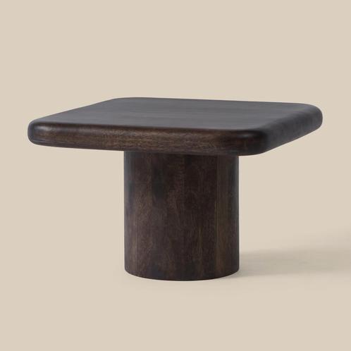 *WOONWINKEL* Vierkante Salontafel Met Ronde Hoeken 50x50, Huis en Inrichting, Tafels | Salontafels, Nieuw, Verzenden