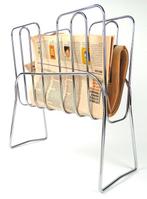 Rexite - Enzo Mari - Tijdschriftenhouder - Pers - Chrome, Antiek en Kunst, Kunst | Designobjecten