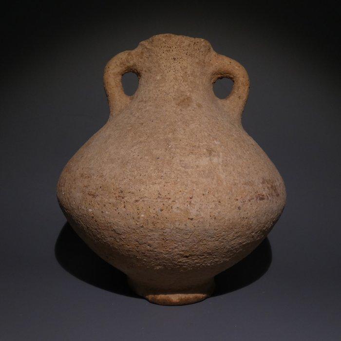 Bronstijd Terracotta Gietkan. 12 cm hoog., Verzamelen, Mineralen en Fossielen