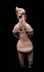 Pre-Columbiaans. Colima Aardewerken Staande Figuren Met