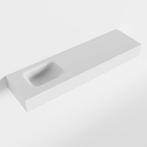 MONDIAZ LEX Talc vrijhangende solid surface wastafel 110cm., Ophalen of Verzenden, Nieuw, Overige typen