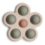 Mushie - Press Toy Flower - Dried Thyme, Kinderen en Baby's, Speelgoed | Overig, Nieuw