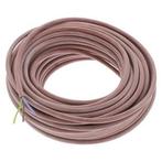 Huishoudsnoer | 3 x 0.75 mm² | 25 meter, Doe-het-zelf en Verbouw, Elektra en Kabels, Verzenden, Nieuw