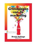 Grondslagen van de marketing, 9789001853174, Verzenden, Zo goed als nieuw,  Verhage, B.