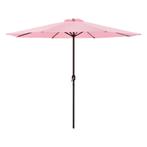 Tuin parasol stokparasol Ø300x230 cm pastel roze, Nieuw, Verzenden