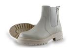 Nelson Chelsea boots in maat 40 Wit | 10% korting, Kleding | Dames, Verzenden, Wit, Overige typen, Zo goed als nieuw