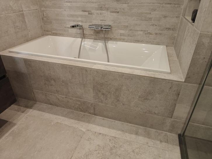 Duobad 180x80 Villeroy &amp; Boch incl badthermostaat - 0008, Doe-het-zelf en Verbouw, Sanitair, Bad, Nieuw, Ophalen